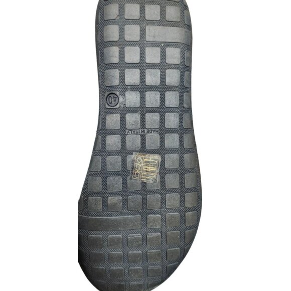 Brador RIO PETROLIO SANDALS Leather sandals Shoes made in Italy Size EU40/US10 - Picture 9 of 12